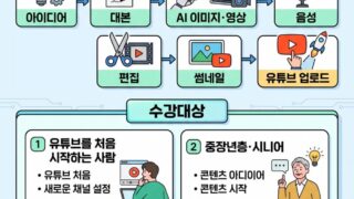 🎬AI 영상으로 시작하는 유튜브(10월13일개강)