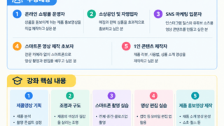 📱 스마트폰으로 만드는 제품영상 만들기(10월27일)